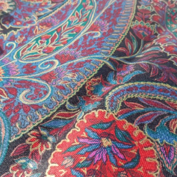 For Amy: Set of Eight Brown's Linens Fabric Placemats, Napkins, Rings - Picture 4 of 5